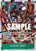 Kouzuki Oden (OP02-030) (V.1) - Paramount War (Super Rare) [OP02-030]