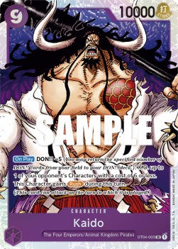 Kaido (ST04-003) - Reprints (Super Rare) [R-ST04-003]