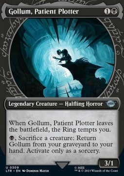 Gollum, Patient Plotter (V.1) - The Lord of the Rings: Tales of Middle-earth: Extras (Uncommon) [XLTR-309]