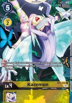 Kazemon (BT7-035) - Premium Bandai Products (Alternative Art) [PB-XX-BT7-035]