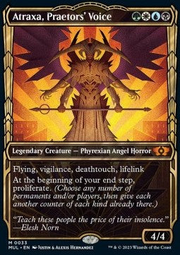 Atraxa, Praetors' Voice (V.1) - Multiverse Legends (Mythic) [MUL-33]