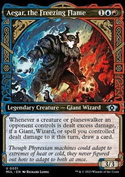 Aegar, the Freezing Flame (V.1) - Multiverse Legends (Uncommon) [MUL-31]