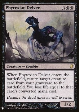 Phyrexian Delver - The List (Rare) [ZNL-86]