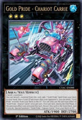 Gold Pride - Chariot Carrier (V.1 - Ultra Rare) - Cyberstorm Access (Ultra Rare) [CYAC-088]