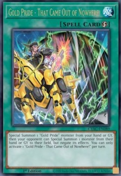 Gold Pride - That Came Out of Nowhere! - Cyberstorm Access (Ultra Rare) [CYAC-089]