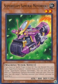 Superheavy Samurai Motorbike - Cyberstorm Access (Common) [CYAC-003]