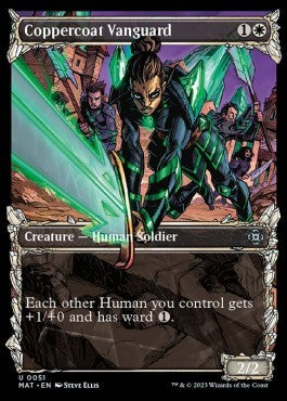 Coppercoat Vanguard (V.1) - March of the Machine: The Aftermath: Extras (Uncommon) [XMAT-51]