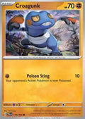 Croagunk - Paldea Evolved (Common) [PAL-114]
