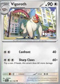 Vigoroth - Paldea Evolved (Uncommon) [PAL-161]