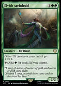 Elvish Archdruid - Commander: The Lord of the Rings: Tales of Middle-earth (Rare) [LTC-237]