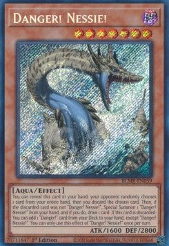 Danger! Nessie! (V.1 - Secret Rare) - Battles of Legend: Monstrous Revenge (Secret Rare) [BLMR-059]
