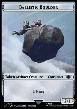 Ballistic Boulder Token (Artifact 2/1) - The Lord of the Rings: Tales of Middle-earth: Extras (Token) [XLTR-T08]