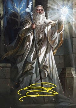 Art Series: Gandalf the White (V.2) - The Lord of the Rings: Tales of Middle-earth: Extras (Tip Card) [XLTR-A03]