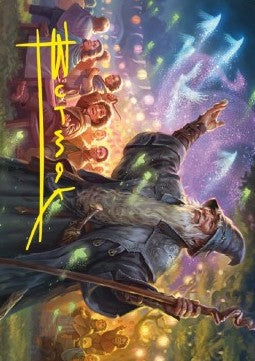 Art Series: Gandalf, Friend of the Shire (V.2) - The Lord of the Rings: Tales of Middle-earth: Extras (Tip Card) [XLTR-A05]