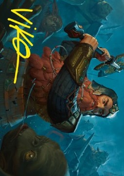 Art Series: Gimli, Counter of Kills (V.2) - The Lord of the Rings: Tales of Middle-earth: Extras (Tip Card) [XLTR-A10]