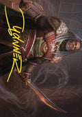 Art Series: Théoden, King of Rohan (V.2) - The Lord of the Rings: Tales of Middle-earth: Extras (Tip Card) [XLTR-A25]