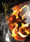 Art Series: The Balrog, Flame of Udûn (V.2) - The Lord of the Rings: Tales of Middle-earth: Extras (Tip Card) [XLTR-A36]