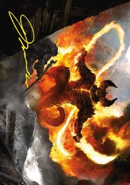 Art Series: The Balrog, Flame of Udûn (V.2) - The Lord of the Rings: Tales of Middle-earth: Extras (Tip Card) [XLTR-A36]