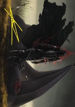 Art Series: Witch-king of Angmar (V.2) - The Lord of the Rings: Tales of Middle-earth: Extras (Tip Card) [XLTR-A43]