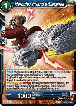Hercule, Friend´s Defense - Wild Resurgence (Common) [BT21-057]