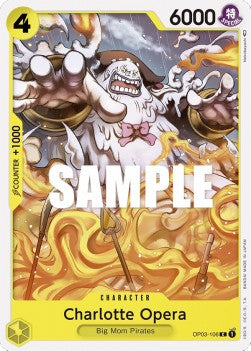 Charlotte Opera (OP03-106) - Pillars of Strength (Common) [OP03-106]