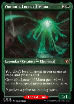 Omnath, Locus of Mana (V.1) - Commander Masters: Extras (Mythic) [XCMM-568]