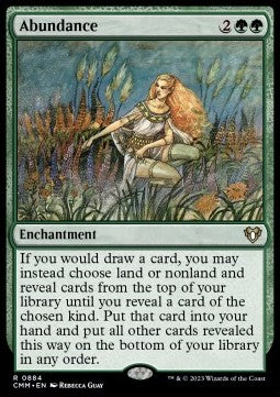 Abundance - Commander Masters: Extras (Rare) [XCMM-884]