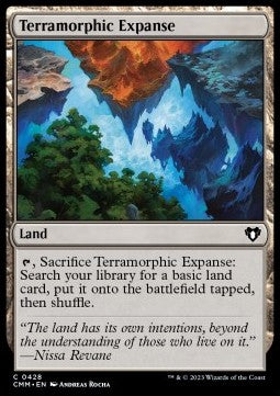 Terramorphic Expanse - Commander Masters (Common) [CMM-428]