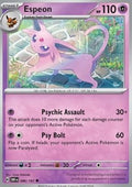 Espeon - Obsidian Flames (Uncommon) [OBF-086]