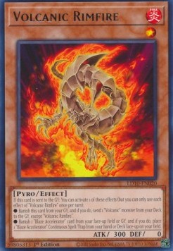 Volcanic Rimfire - Legendary Duelists: Soulburning Volcano (Rare) [LD10-020]