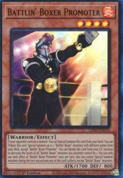 Battlin' Boxer Promoter - Legendary Duelists: Soulburning Volcano (Ultra Rare) [LD10-034]