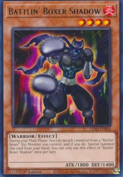 Battlin' Boxer Shadow - Legendary Duelists: Soulburning Volcano (Rare) [LD10-056]