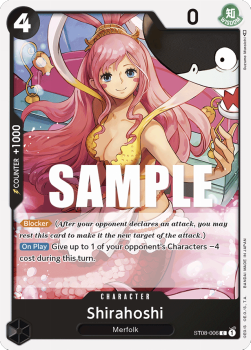 Shirahoshi (ST08-006) - Starter Deck: Monkey.D.Luffy (Common) [ST-08-006]