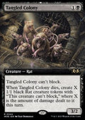 Tangled Colony - Wilds of Eldraine: Extras (Rare) [XWOE-344]