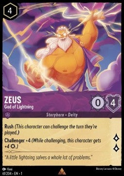 Zeus - God of Lightning