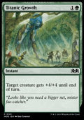 Titanic Growth - Wilds of Eldraine (Common) [WOE-191]
