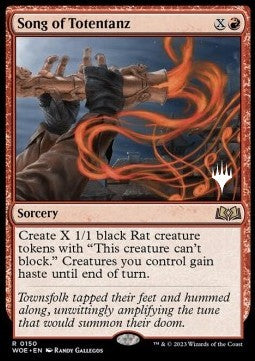 Song of Totentanz (V.2) - Wilds of Eldraine: Promos (Rare) [PWOE-150]