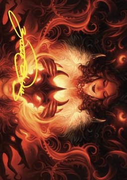 Art Series: Witch's Mark (V.2) - Wilds of Eldraine: Extras (Tip Card) [XWOE-A21]