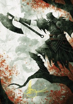 Art Series: Garruk's Uprising (V.2) - Wilds of Eldraine: Extras (Tip Card) [XWOE-A72]