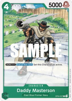 Daddy Masterson (OP04-027) - Kingdoms of Intrigue (Common) [OP04-027]