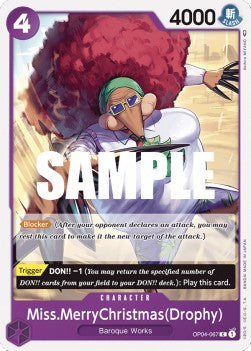 Miss.MerryChristmas(Drophy) (OP04-067) - Kingdoms of Intrigue (Common) [OP04-067]
