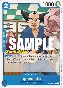 Ipponmatsu (OP04-042) - Promos: Kingdoms of Intrigue (Common) [OP04P-042]