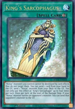 King's Sarcophagus (V.1 - Ultra Rare)