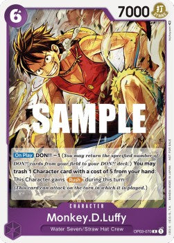 Monkey.D.Luffy (OP03-070) - Unnumbered Promos (Rare) [UP-OP03-070]