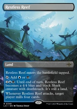 Restless Reef - The Lost Caverns of Ixalan: Extras (Rare) [XLCI-349]