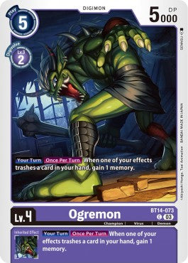 Ogremon (BT14-073) - Blast Ace (Common) [BT-14-073]