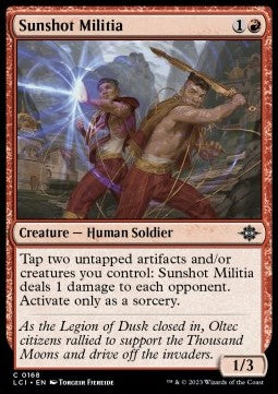 Sunshot Militia - The Lost Caverns of Ixalan (Common) [LCI-168]