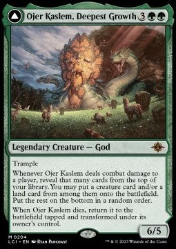 Ojer Kaslem, Deepest Growth // Temple of Cultivation - The Lost Caverns of Ixalan (Mythic) [LCI-204]