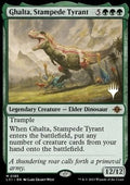 Ghalta, Stampede Tyrant (V.2) - The Lost Caverns of Ixalan: Promos (Mythic) [PLCI-185]