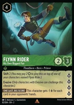 Flynn Rider - His Own Biggest Fan - Rise of the Floodborn (Rare) [2ROF-82]